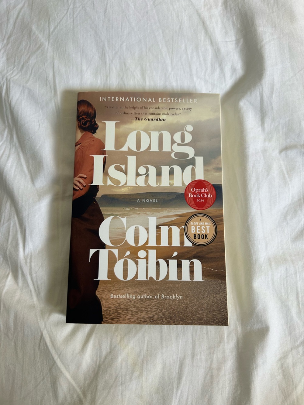 3/25$ Long Island book by Colm Tóibín